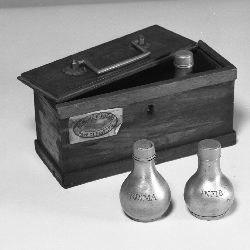 servizio da viatico - manifattura bolognese (seconda metà sec. XIX)