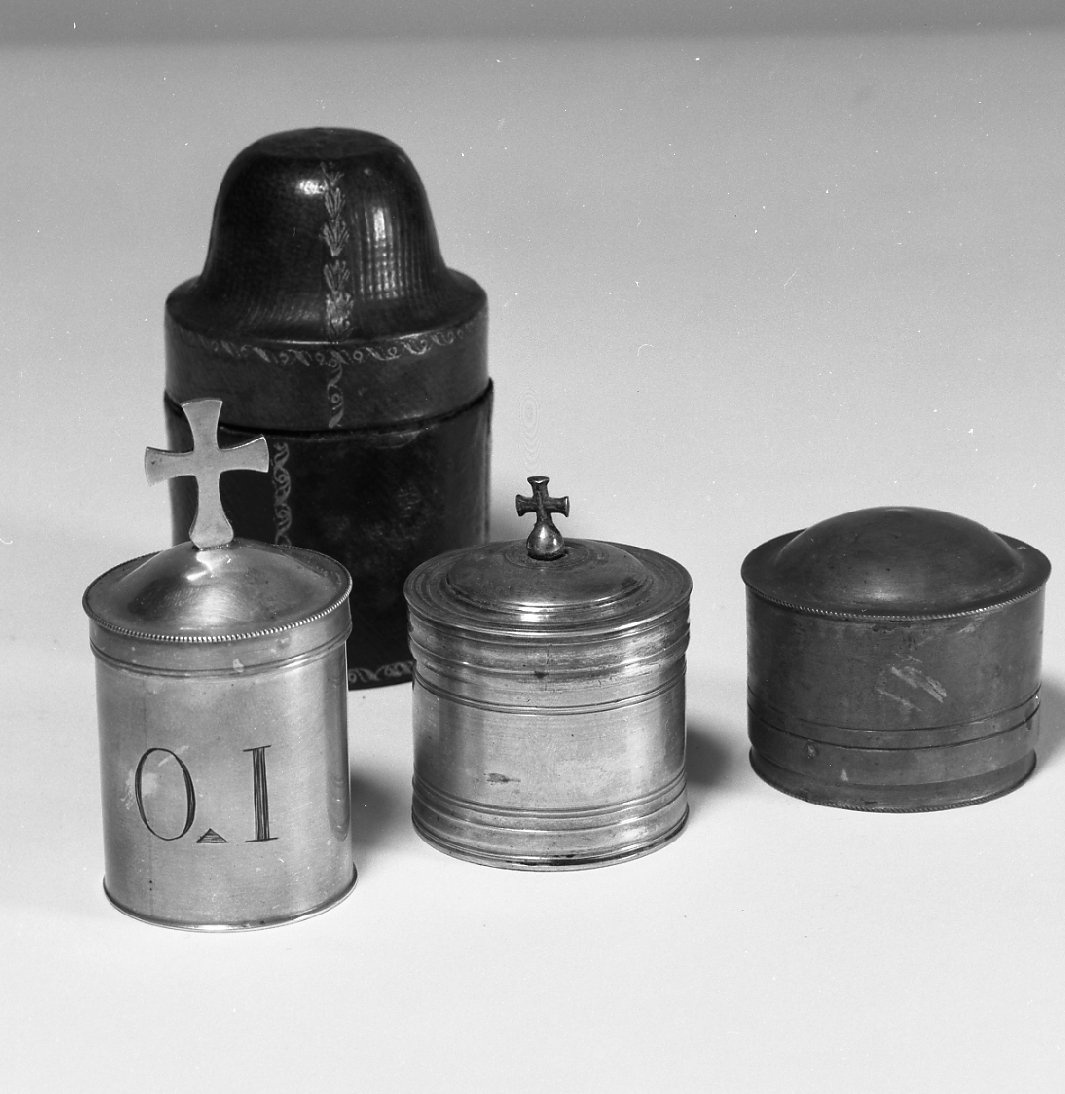 servizio da viatico - manifattura bolognese (seconda metà sec. XVIII)