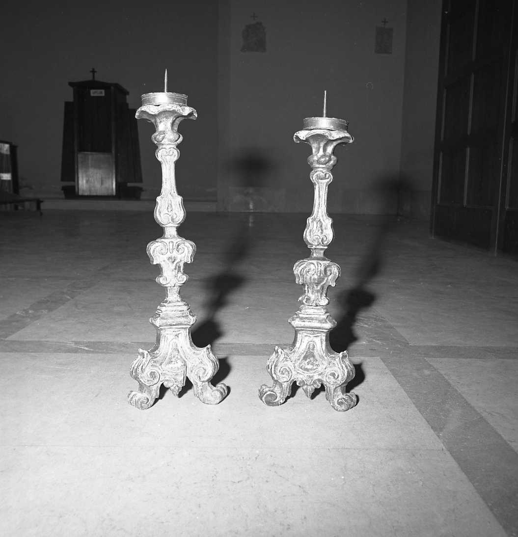 candeliere, serie - manifattura emiliana (sec. XVIII)