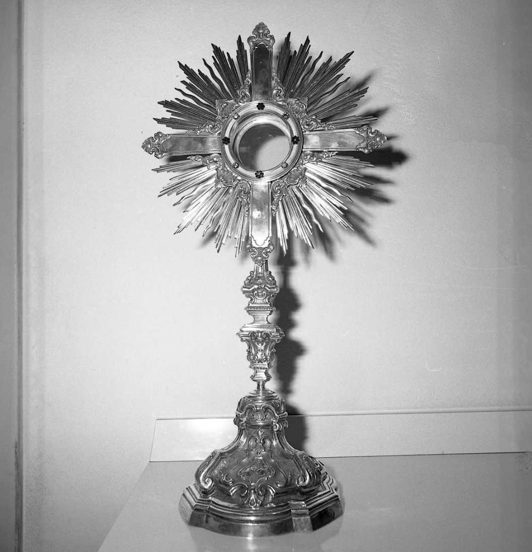 ostensorio - manifattura emiliana (sec. XIX)