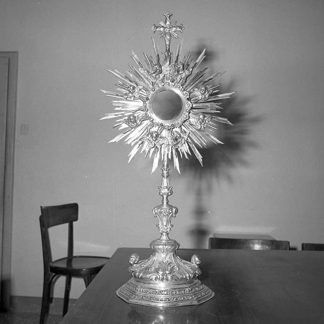 ostensorio - manifattura emiliana (sec. XIX)