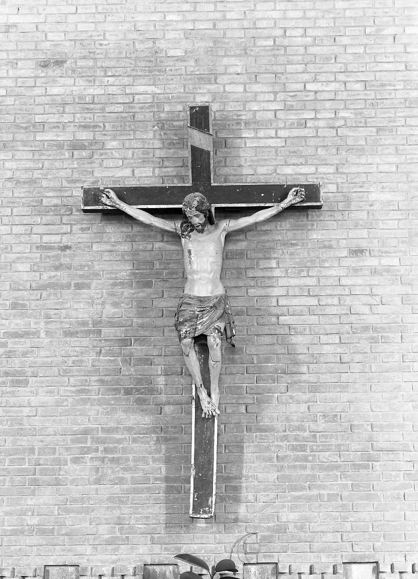 Cristo crocifisso (scultura) - bottega bolognese (sec. XVIII)