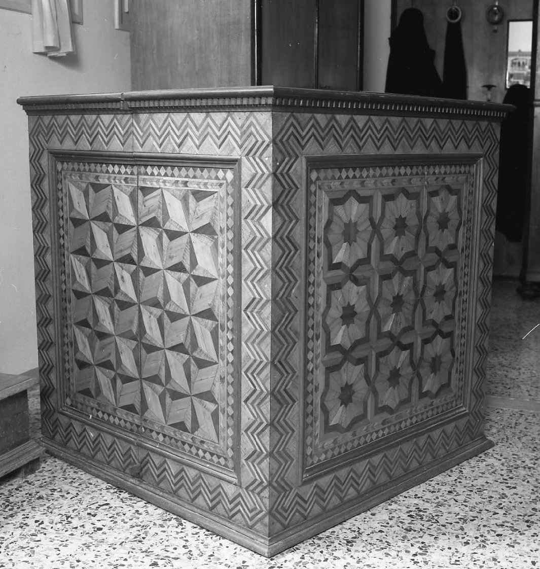 pulpito - manifattura emiliana (fine sec. XIX)