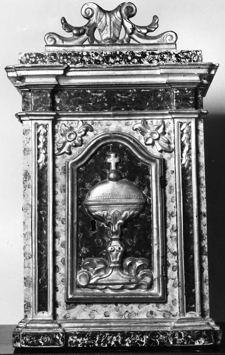 tabernacolo - manifattura emiliana (sec. XIX)