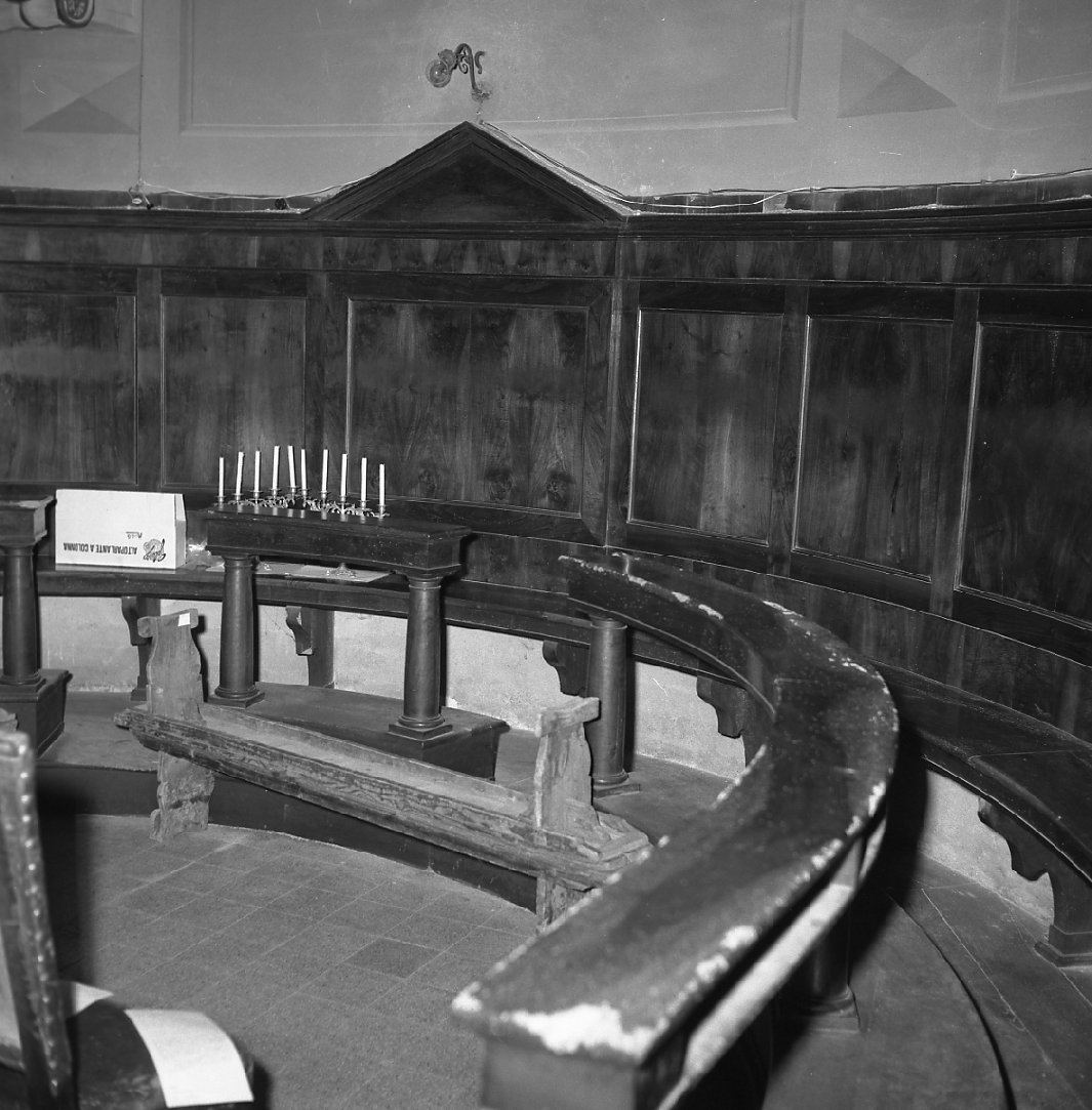 stalli del coro - manifattura emiliana (sec. XIX)