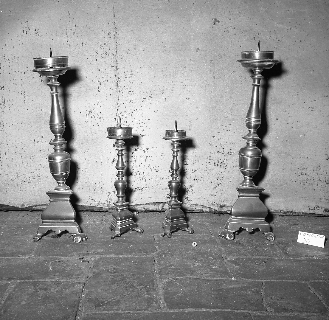 candeliere - manifattura emiliana (sec. XVIII)