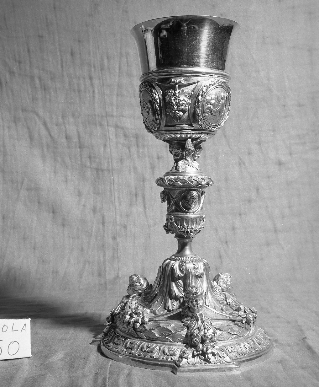 calice, insieme - manifattura emiliana (sec. XIX)