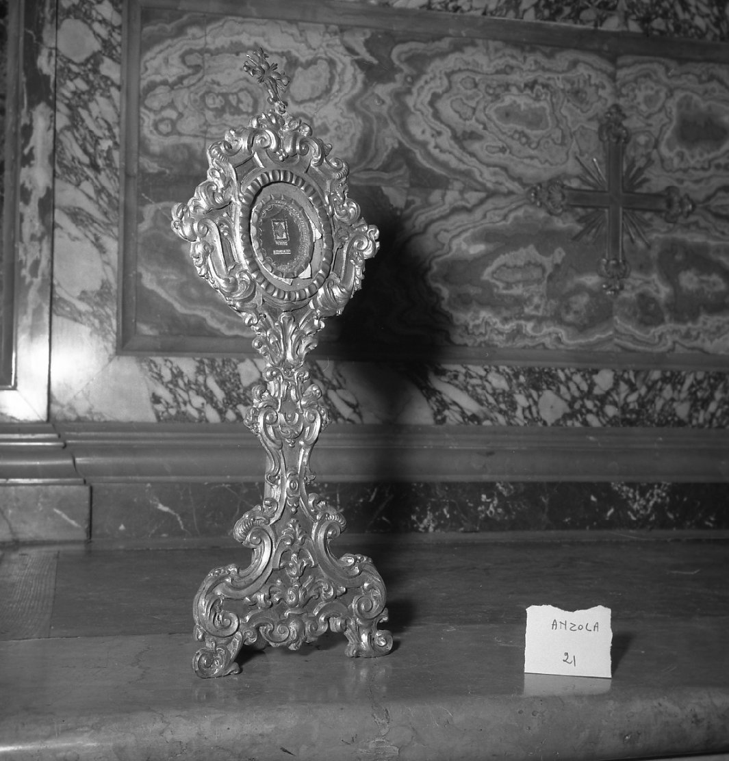 reliquiario-ostensorio - manifattura emiliana (sec. XVIII)