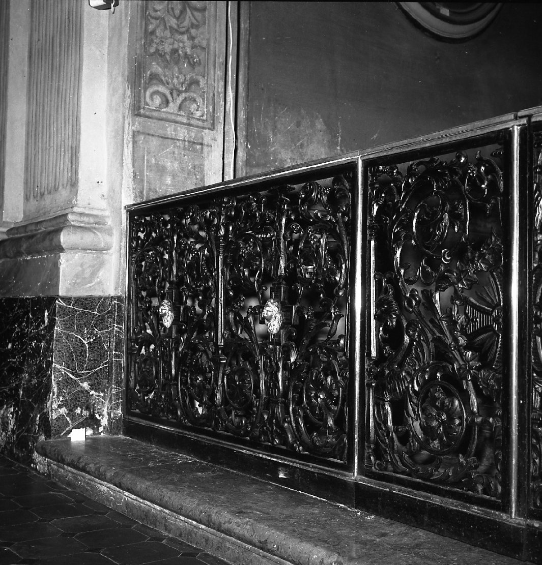 balaustrata - manifattura emiliana (sec. XVII)