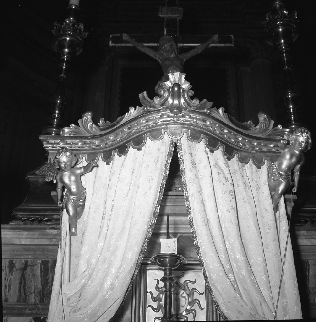 cornice per tenda - manifattura emiliana (sec. XVIII)