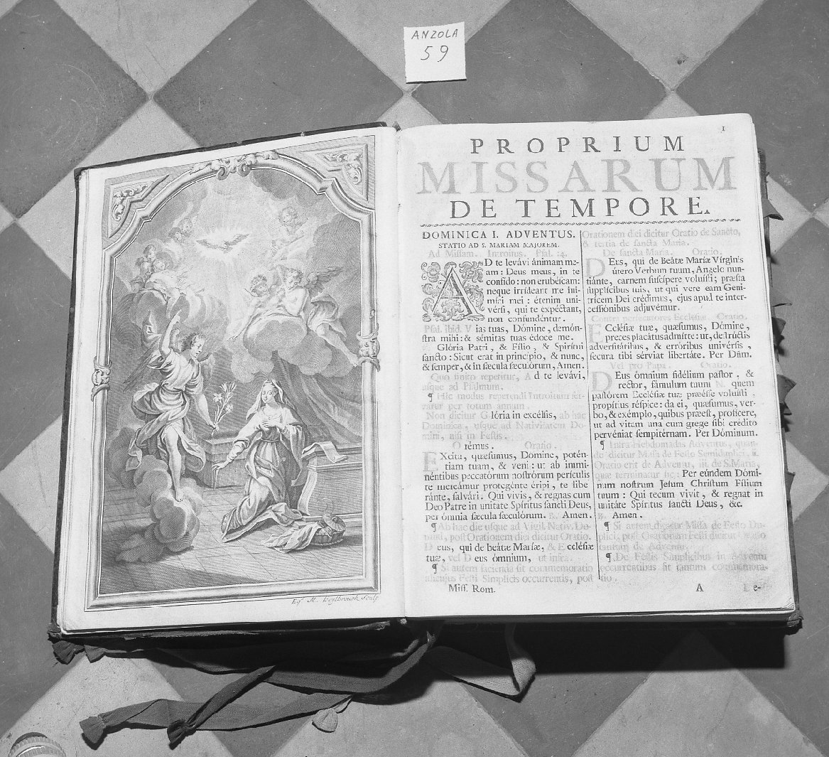 messale cantato di Manfrè Giovanni (sec. XVIII)