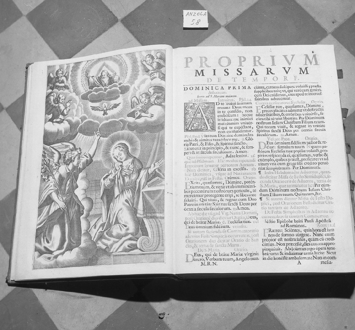 messale cantato di Cieras (sec. XVII)