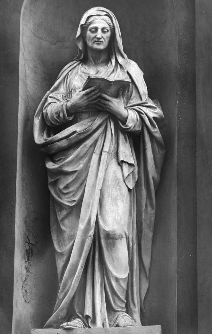 Sant'Anna (scultura) di Roncagli Luigi (secondo quarto sec. XIX)