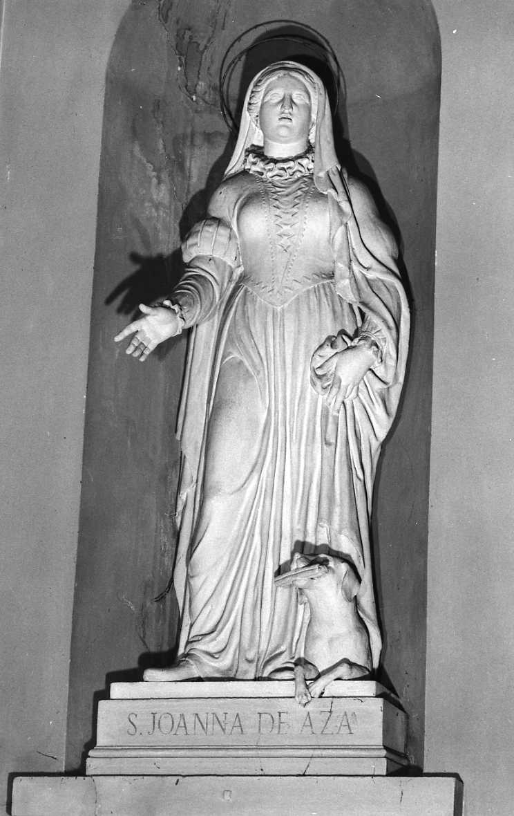 S. Joanna de Aza, S. Vincenzo Ferrer, S. Maria Magdalena, S. Disma (scultura, ciclo) di Roncagli Luigi (secondo quarto sec. XIX)