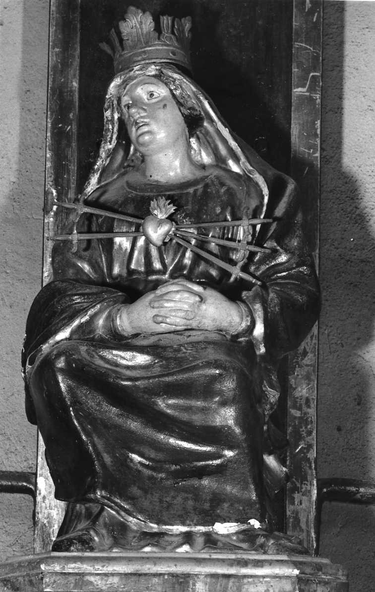 Madonna Addolorata (statua) - bottega bolognese (prima metà sec. XVIII)