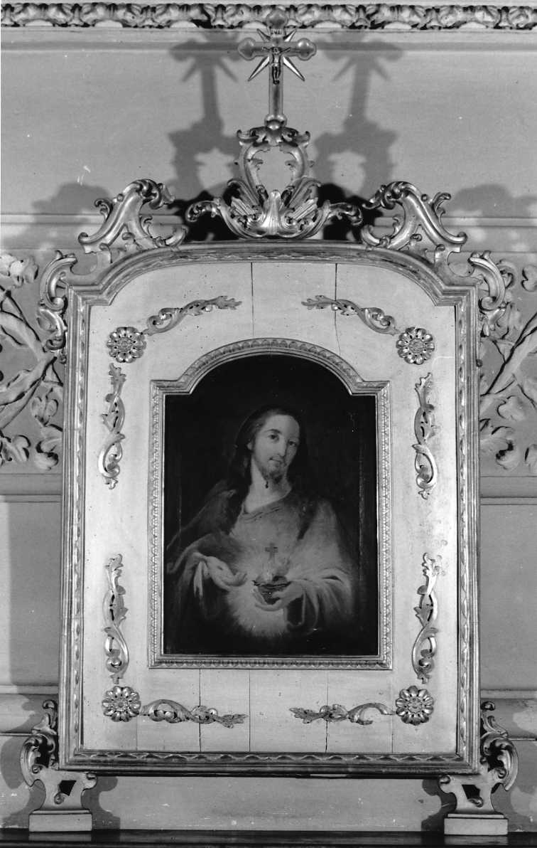 Sacro Cuore di Gesù (quadro d'altare) - ambito bolognese (primo quarto sec. XIX)