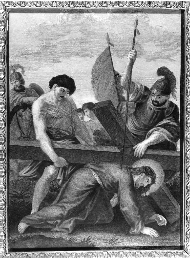 stazioni della via crucis (Via Crucis) - ambito emiliano (terzo quarto sec. XIX)