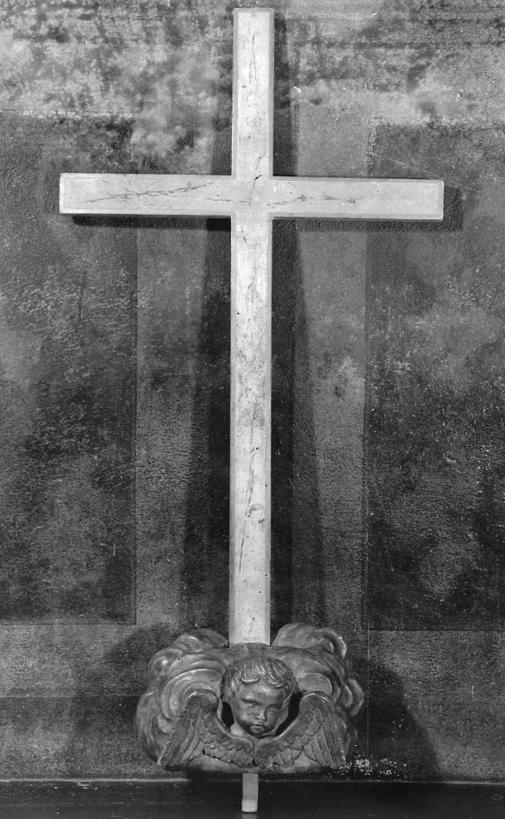 croce processionale - manifattura emiliana (prima metà sec. XIX)