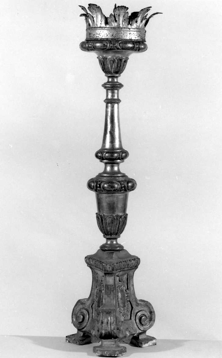 candeliere - manifattura emiliana (seconda metà sec. XVIII)