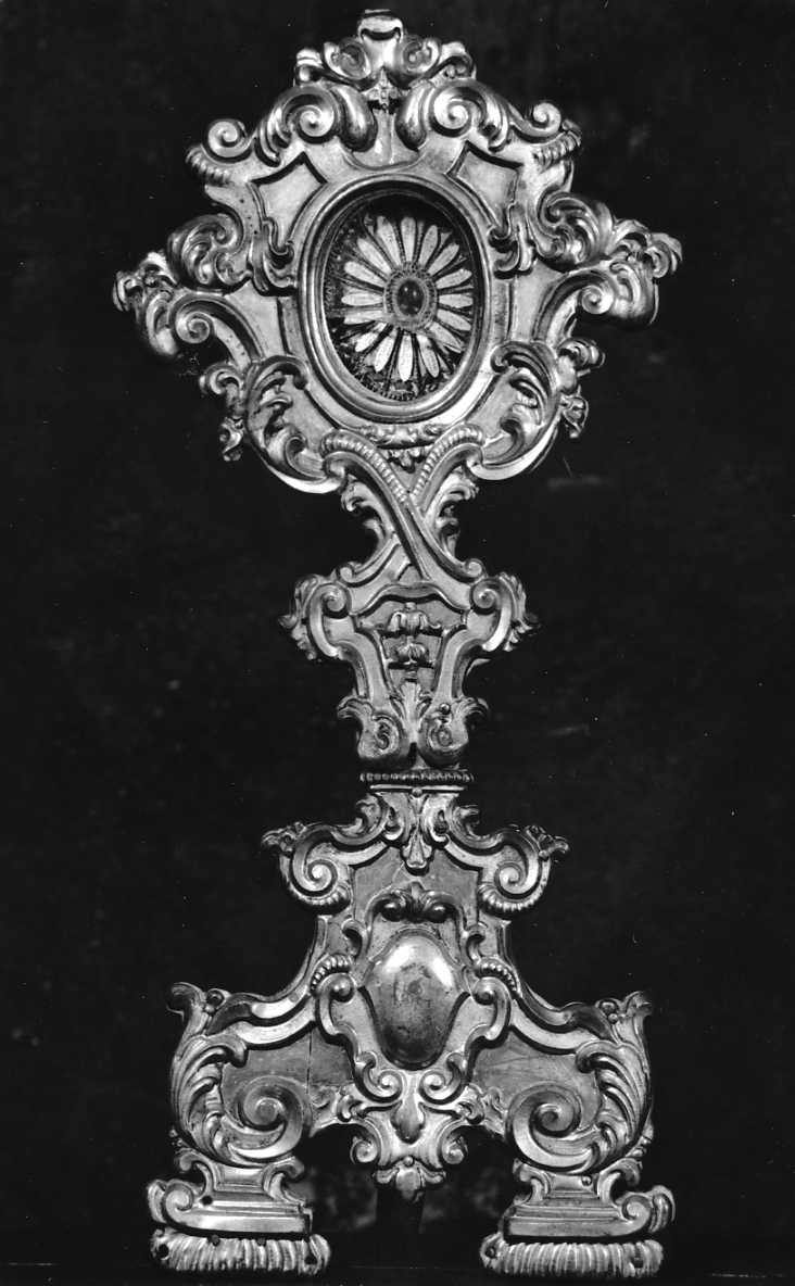 reliquiario-ostensorio - manifattura bolognese (prima metà sec. XVIII)