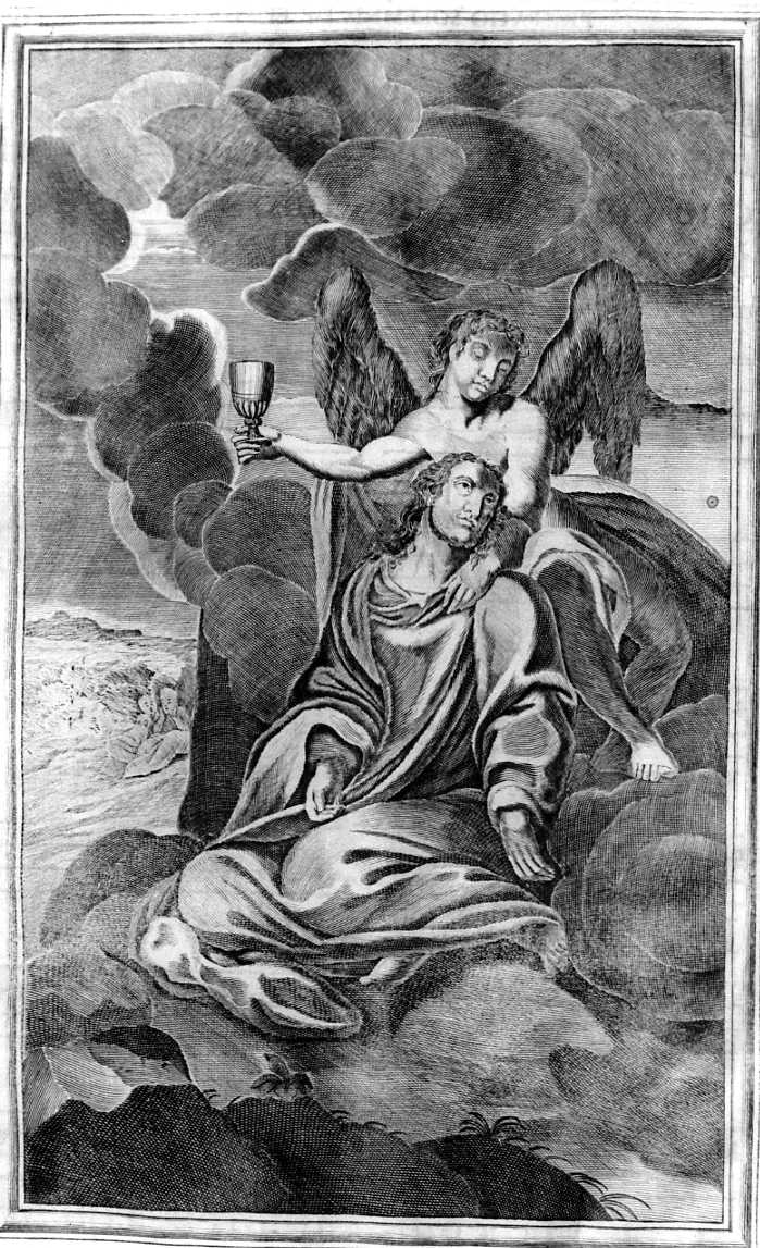 orazione di Cristo nell'orto di Getsemani (incisione) di Piccini Isabella (ultimo quarto sec. XVIII)