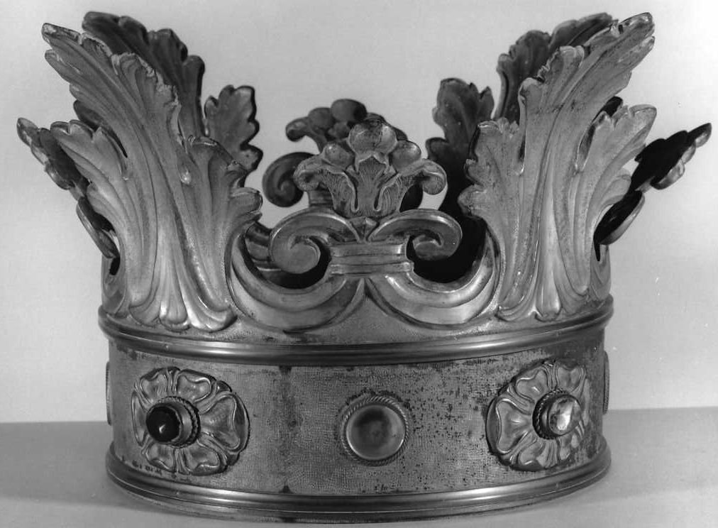 corona - manifattura bolognese (prima metà sec. XIX)