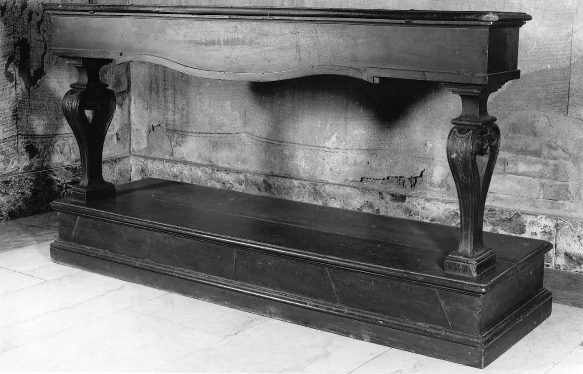 inginocchiatoio - manifattura bolognese (ultimo quarto sec. XVIII)