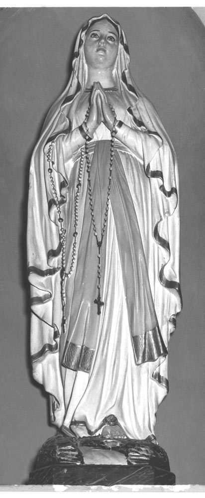 Madonna del Rosario (statua) - bottega emiliana (seconda metà sec. XIX)
