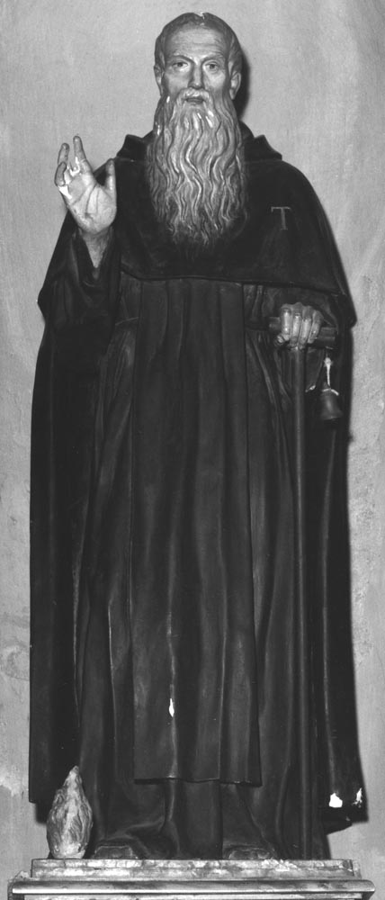 Sant'Antonio (statua) - bottega emiliana (prima metà sec. XIX)