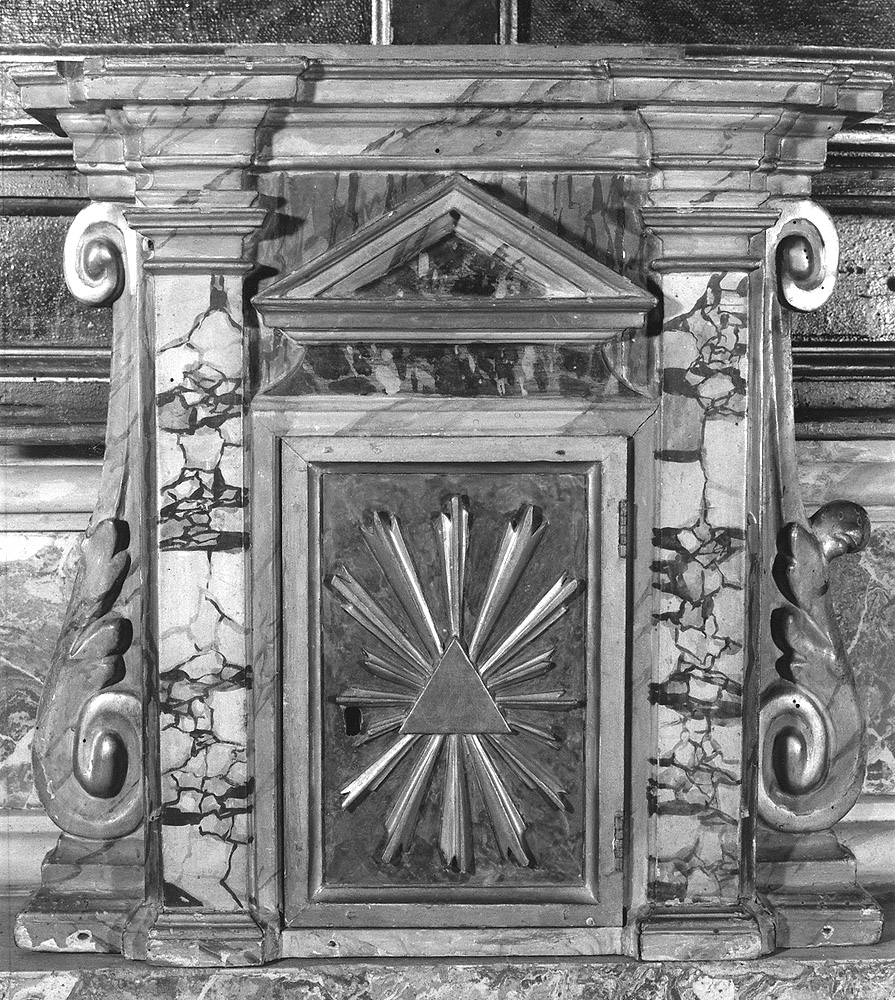 tabernacolo - manifattura bolognese (prima metà sec. XIX)