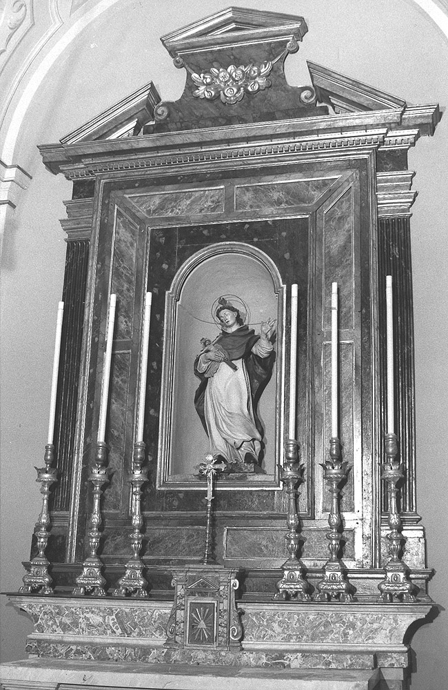 candeliere, serie - manifattura bolognese (prima metà sec. XIX)