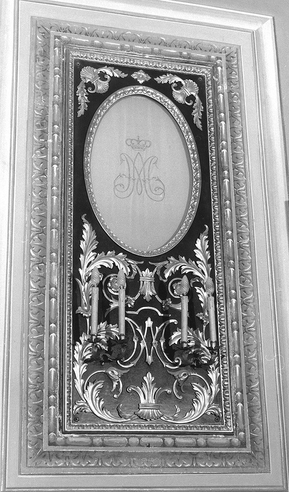 decorazione plastico-pittorica - manifattura bolognese (prima metà sec. XIX)