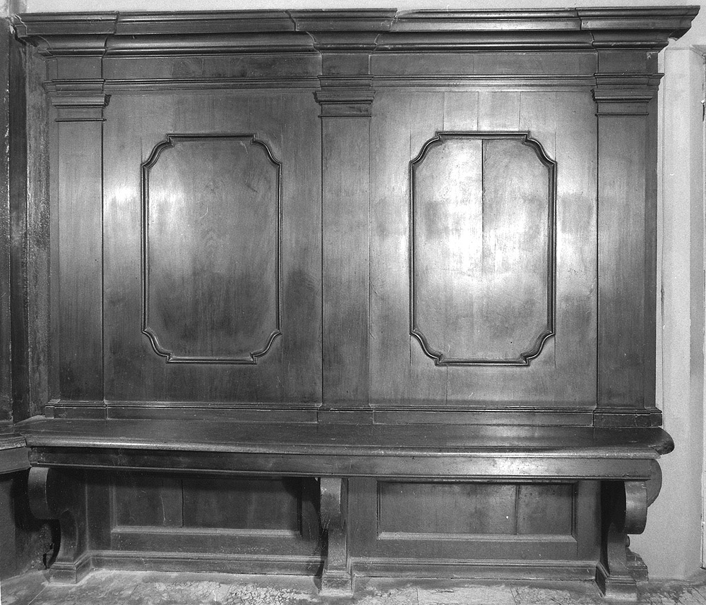 stalli del coro - manifattura bolognese (seconda metà sec. XVIII)