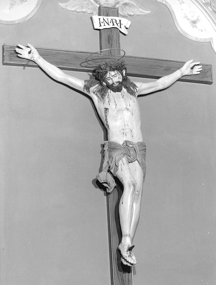 crocifisso - bottega emiliana (prima metà sec. XIX)