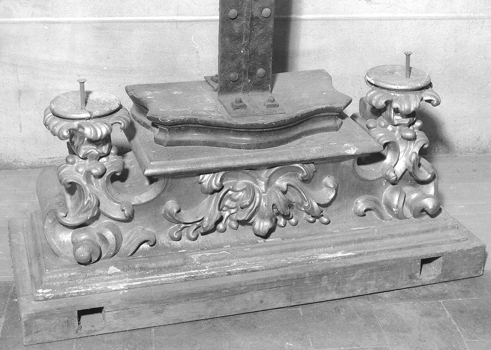 piedistallo di statua - manifattura bolognese (fine sec. XVIII)