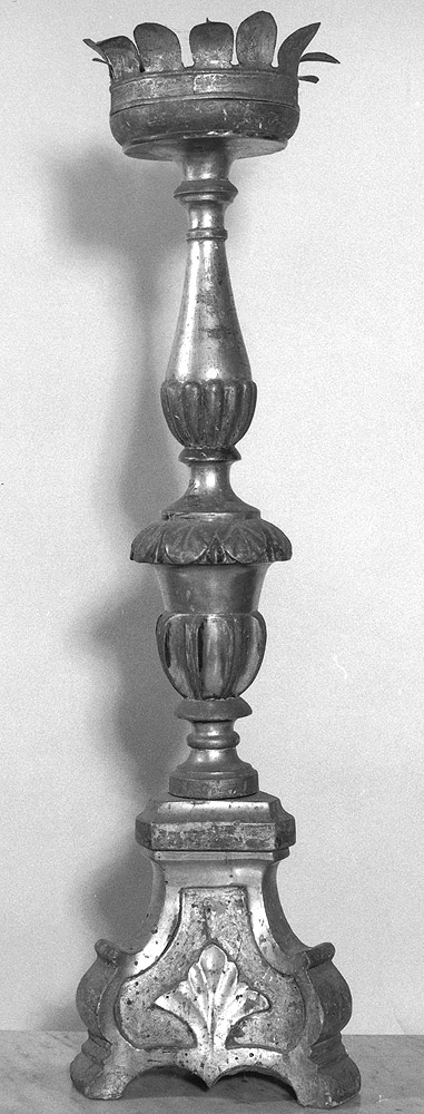 candeliere, serie - manifattura bolognese (seconda metà sec. XVIII)