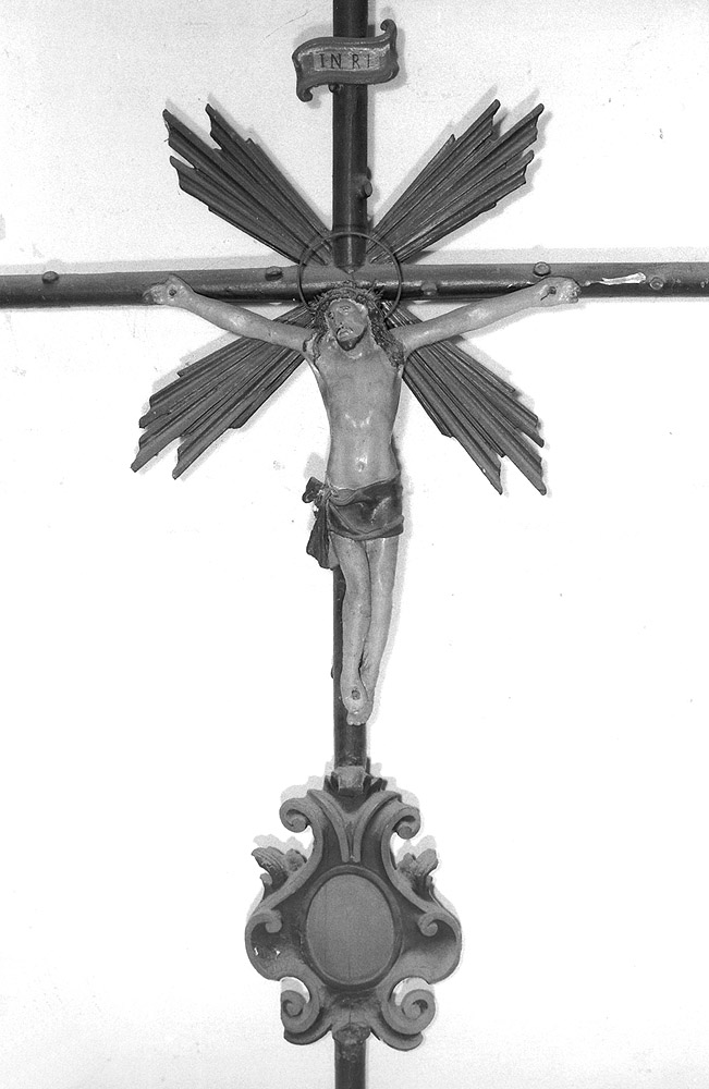 Cristo crocifisso (croce processionale) - bottega bolognese (prima metà sec. XIX)