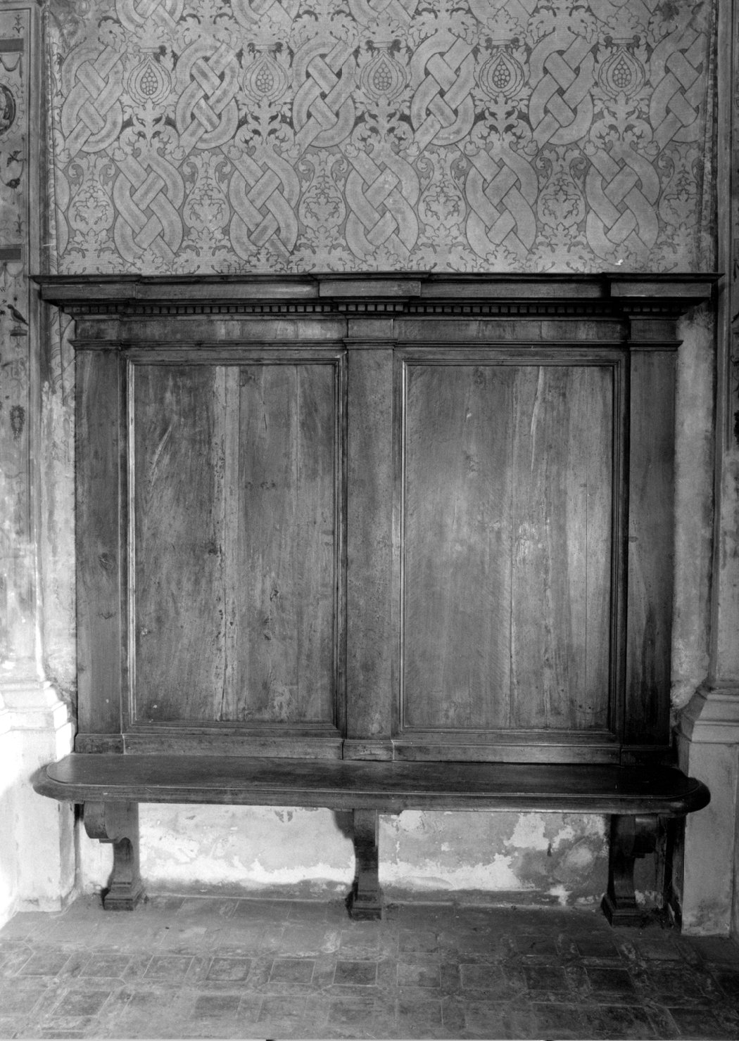 bancale - manifattura bolognese (sec. XVII)