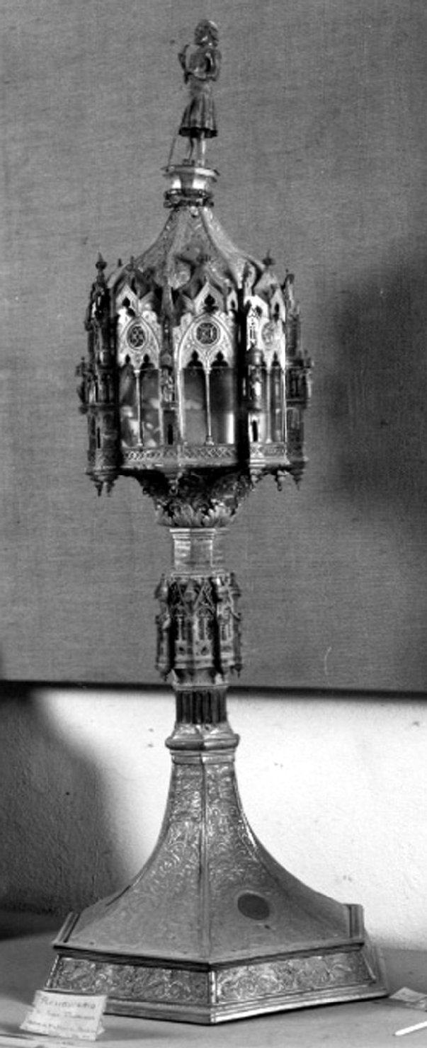 reliquiario di Roseto Jacopo (bottega) (sec. XV, sec. XVI)