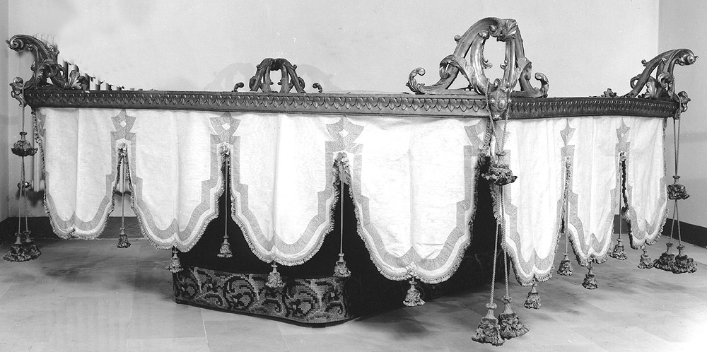 baldacchino processionale - manifattura bolognese (seconda metà sec. XVIII)