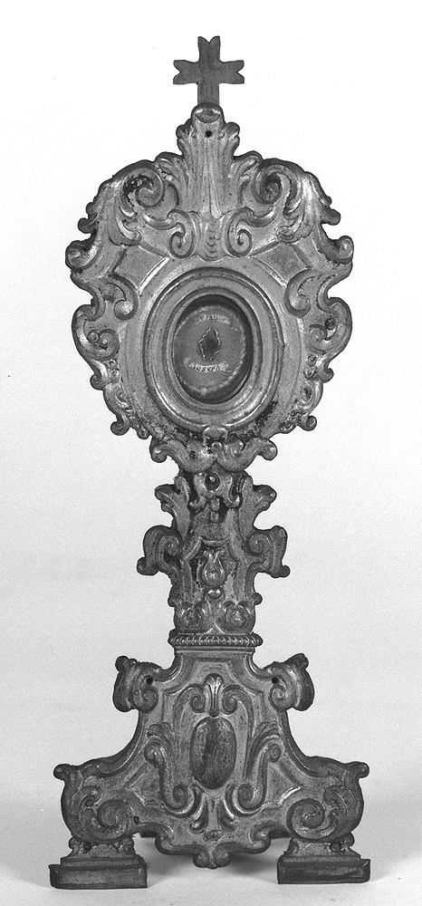 reliquiario - a ostensorio - manifattura emiliana (seconda metà sec. XVIII)