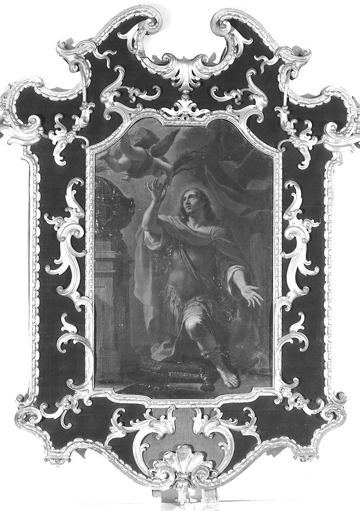 cornice, elemento d'insieme - manifattura bolognese (seconda metà sec. XVIII)