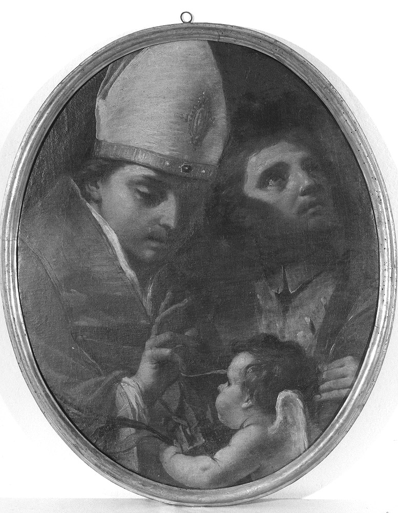 San Petronio, San Sigismondo e un angioletto (dipinto) - ambito emiliano (seconda metà sec. XVIII)