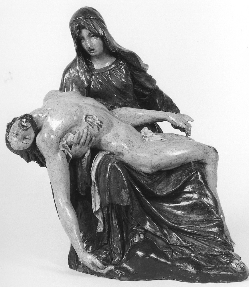Pietà (statuetta devozionale) - ambito bolognese (sec. XVIII)