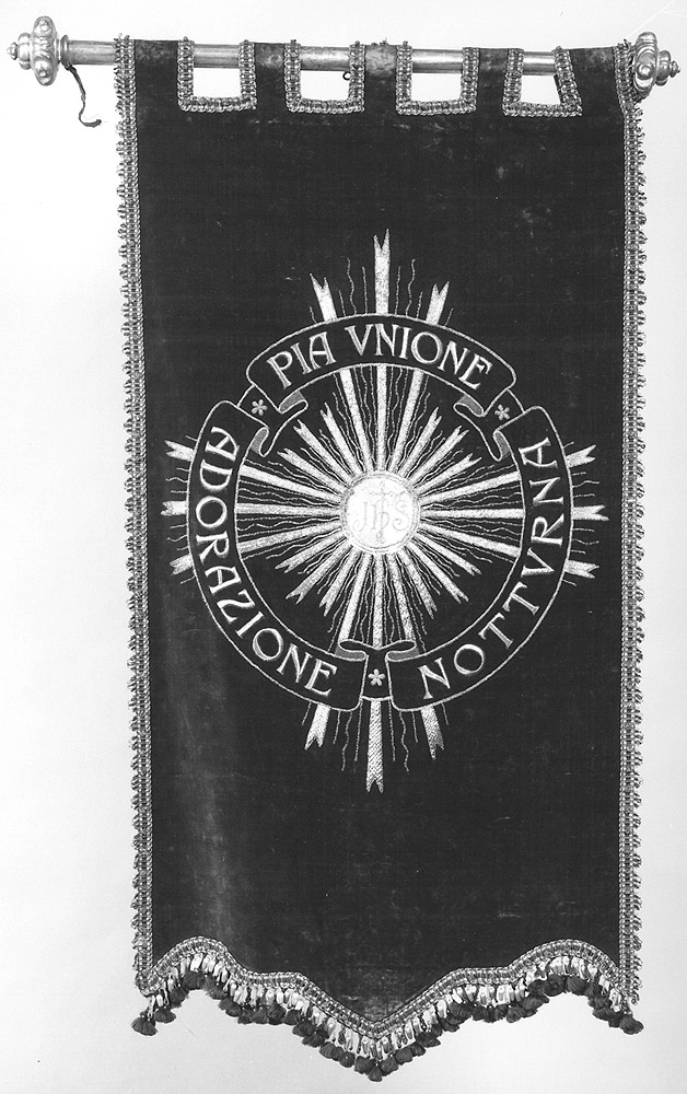 stendardo - manifattura bolognese (sec. XX)