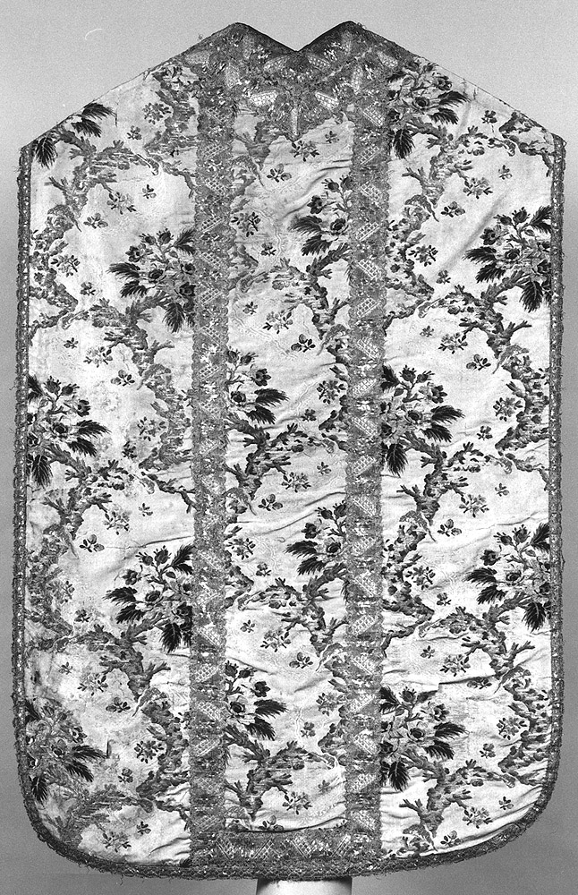 paramento liturgico, insieme - manifattura francese (?) (terzo quarto sec. XVIII)