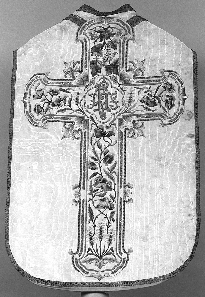 paramento liturgico, insieme - manifattura bolognese (sec. XX)