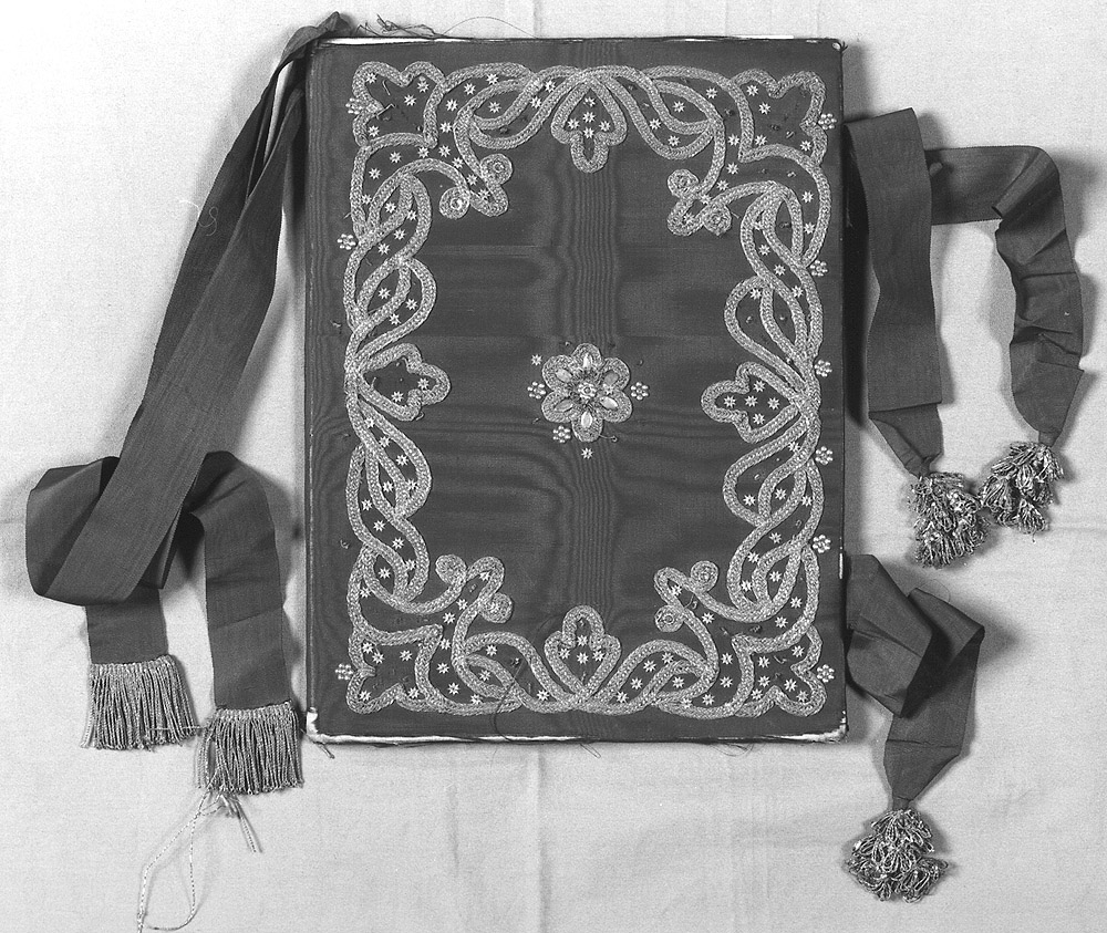 coperta di libro liturgico - manifattura emiliana (ultimo quarto sec. XIX)