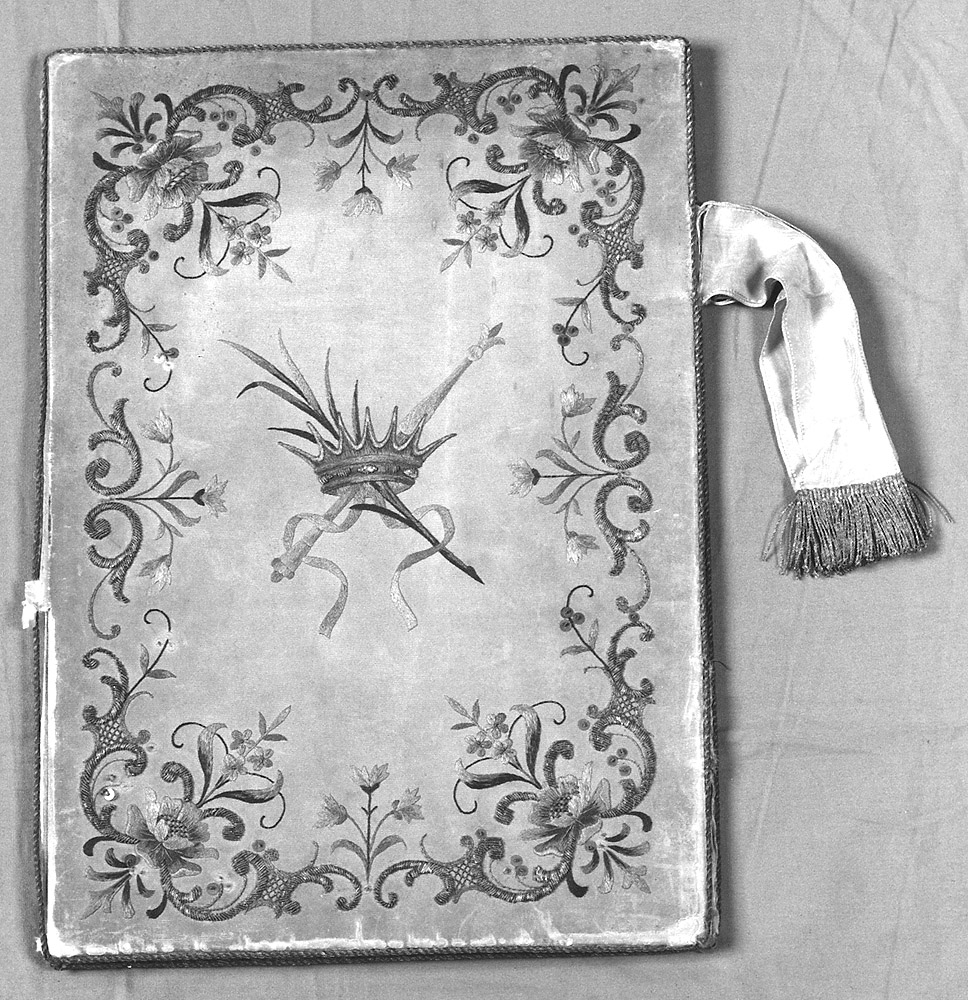 coperta di libro liturgico - manifattura emiliana (ultimo quarto sec. XIX)