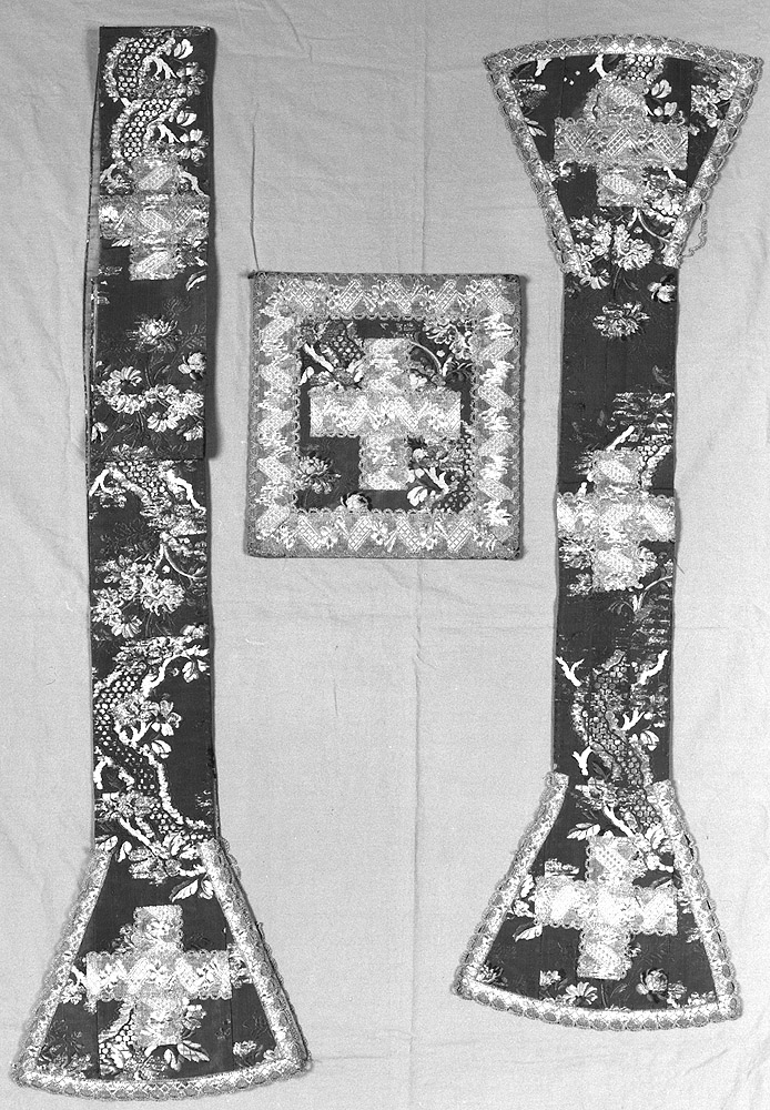 paramento liturgico, insieme - manifattura italiana (?) (terzo quarto sec. XVIII)